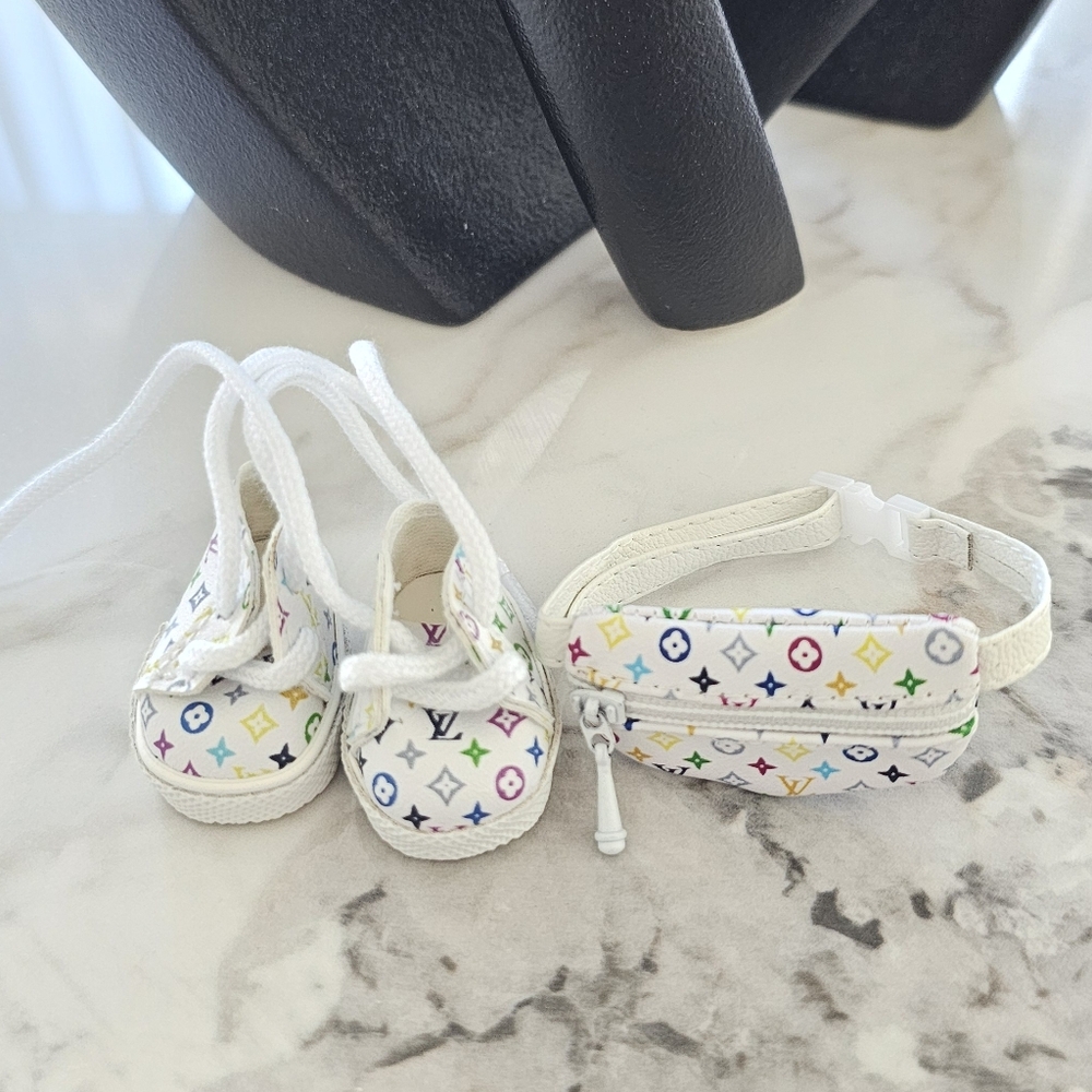 Labubu Multicolor Bum Bag & Shoes